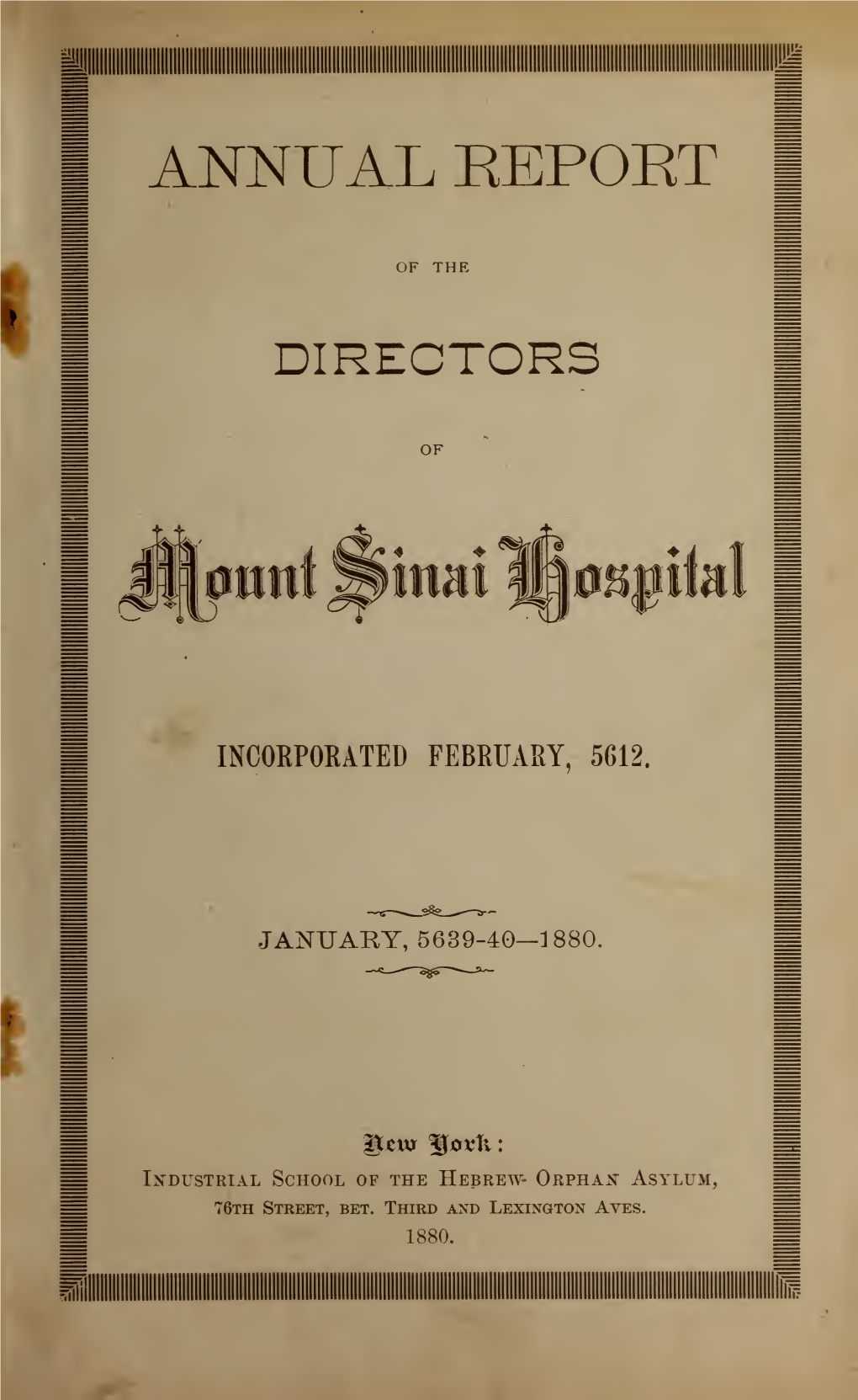 Annual Report of the Directors