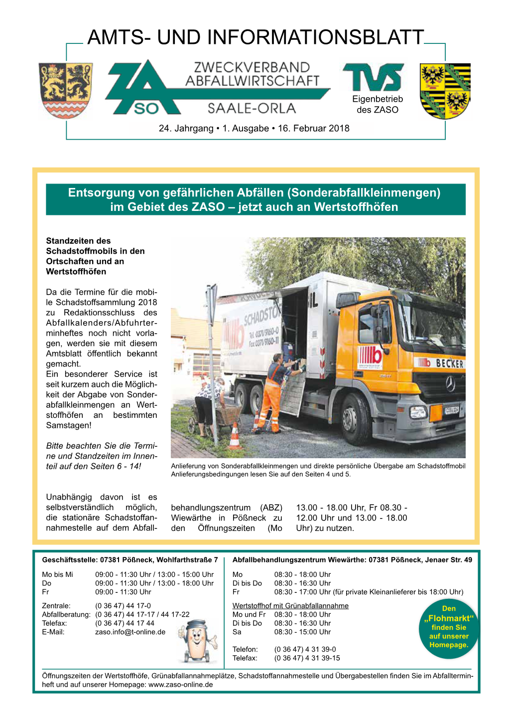 Amts- Und Informationsblatt