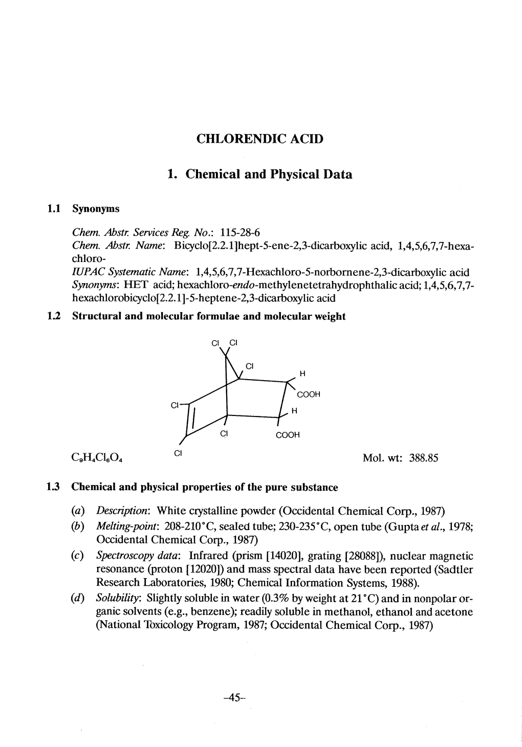 Chlorendic Acid