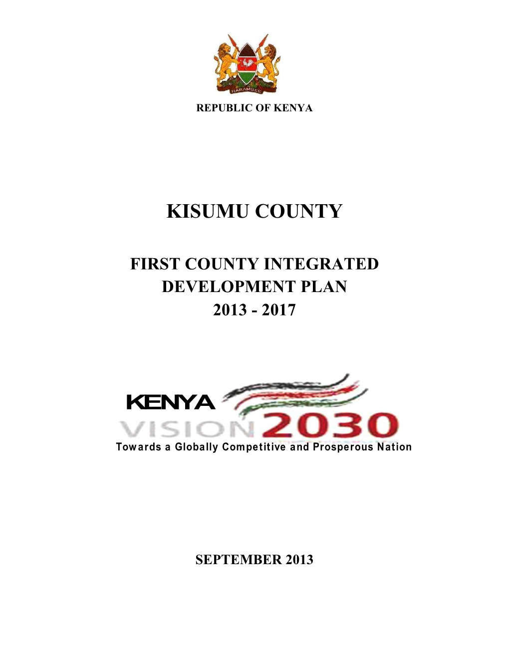Kisumu County Kenya