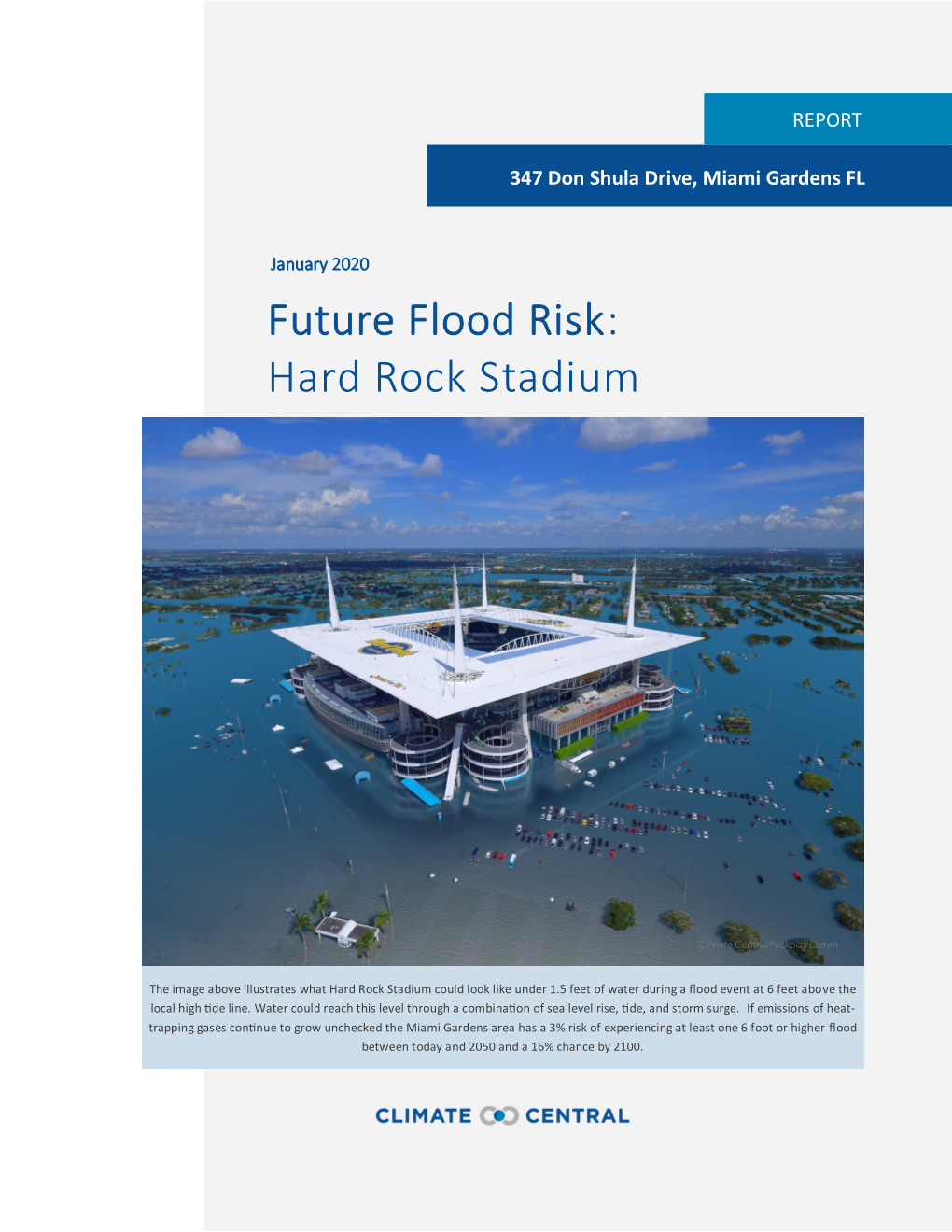 Future Flood Risk: Hard Rock Stadium