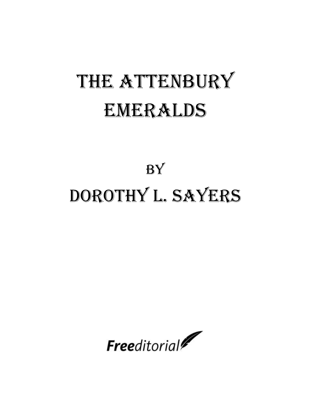 The Attenbury Emeralds