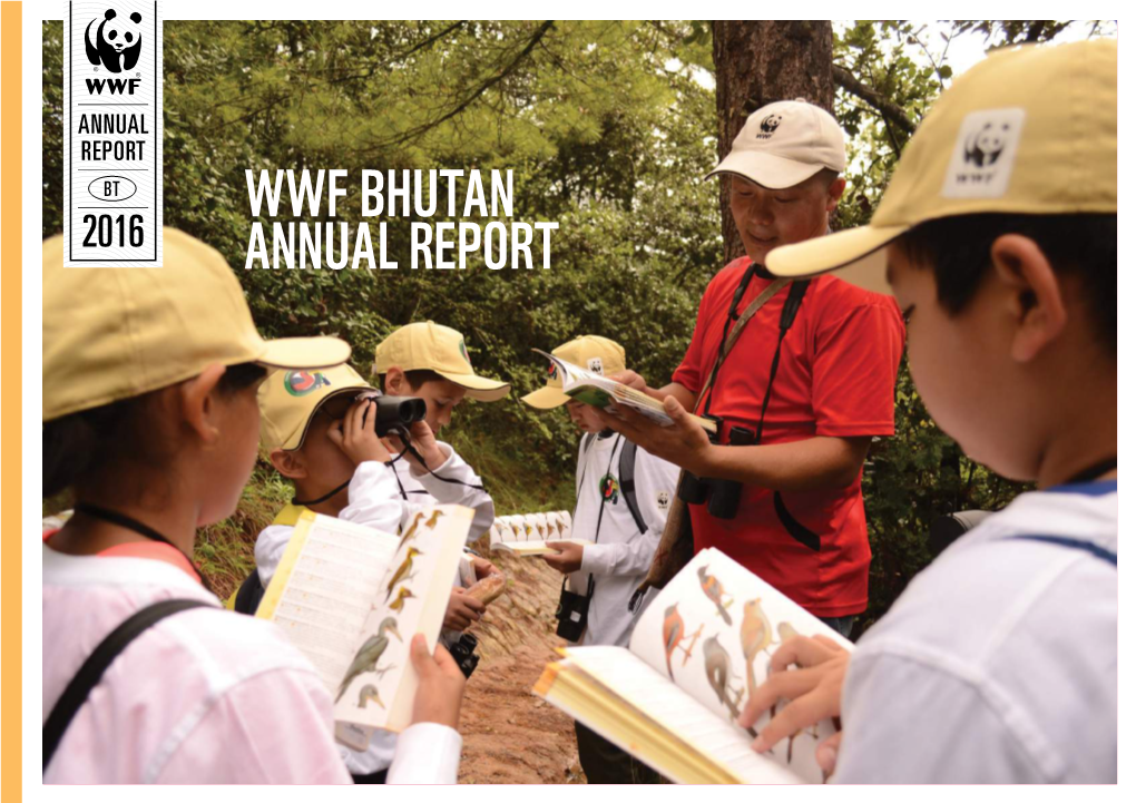 Wwf Bhutan Annual Report