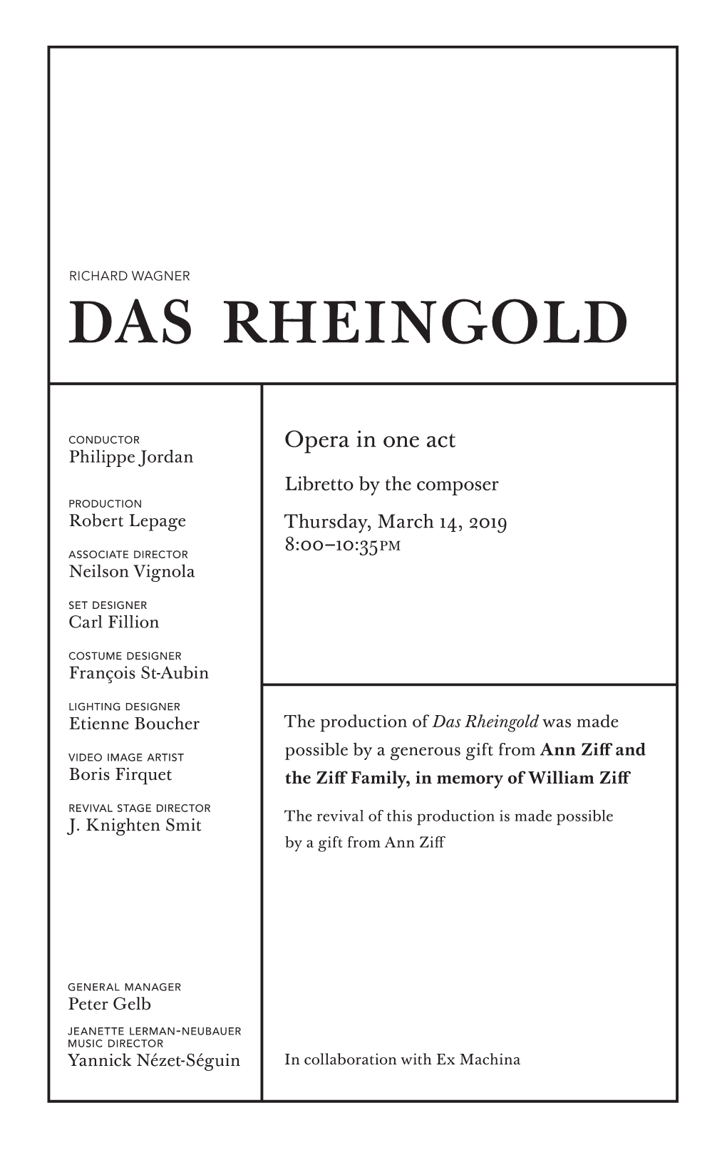 Das Rheingold