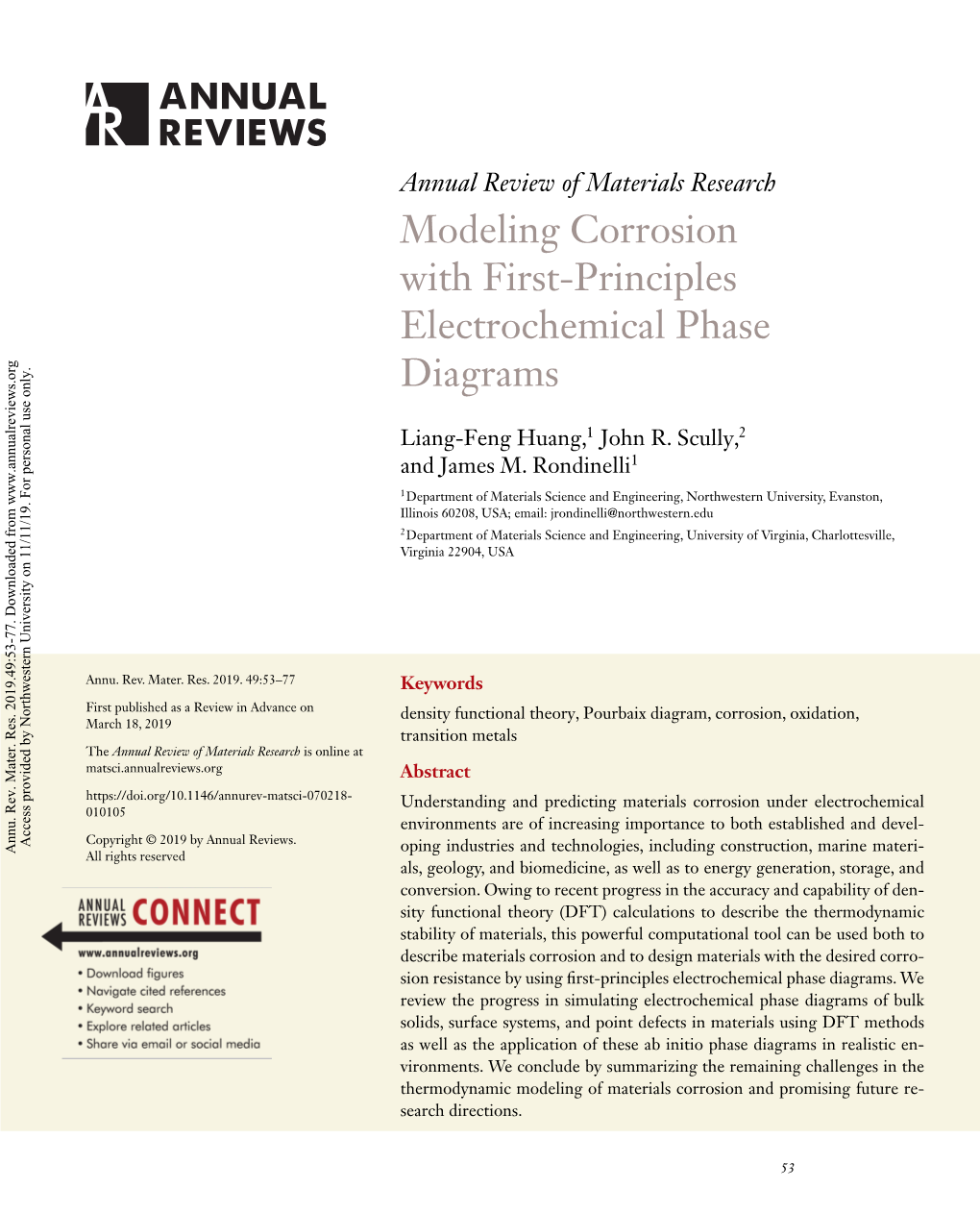 Modeling Corrosion with First-Principles Electrochemical Phase Diagrams