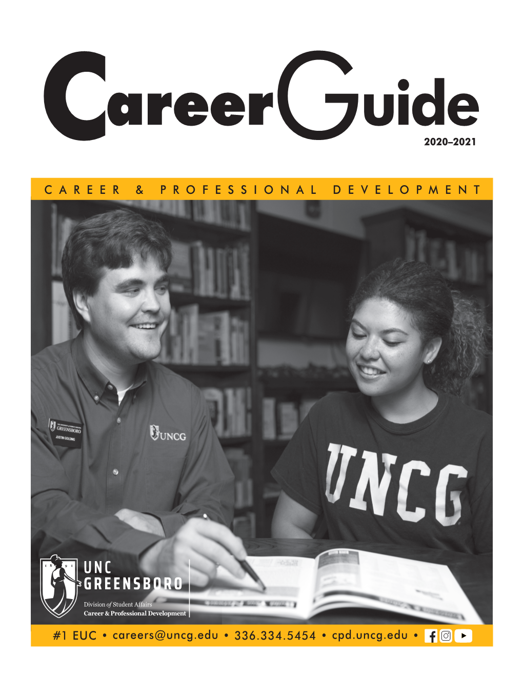 Check out the 25Th Anniversary Edition of UNCG's Career Guide!