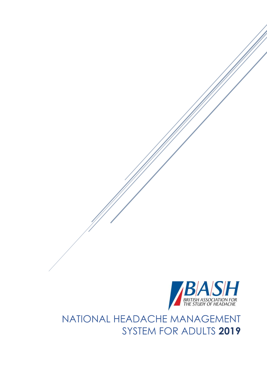 BASH National Headache Management System for Adults 2019