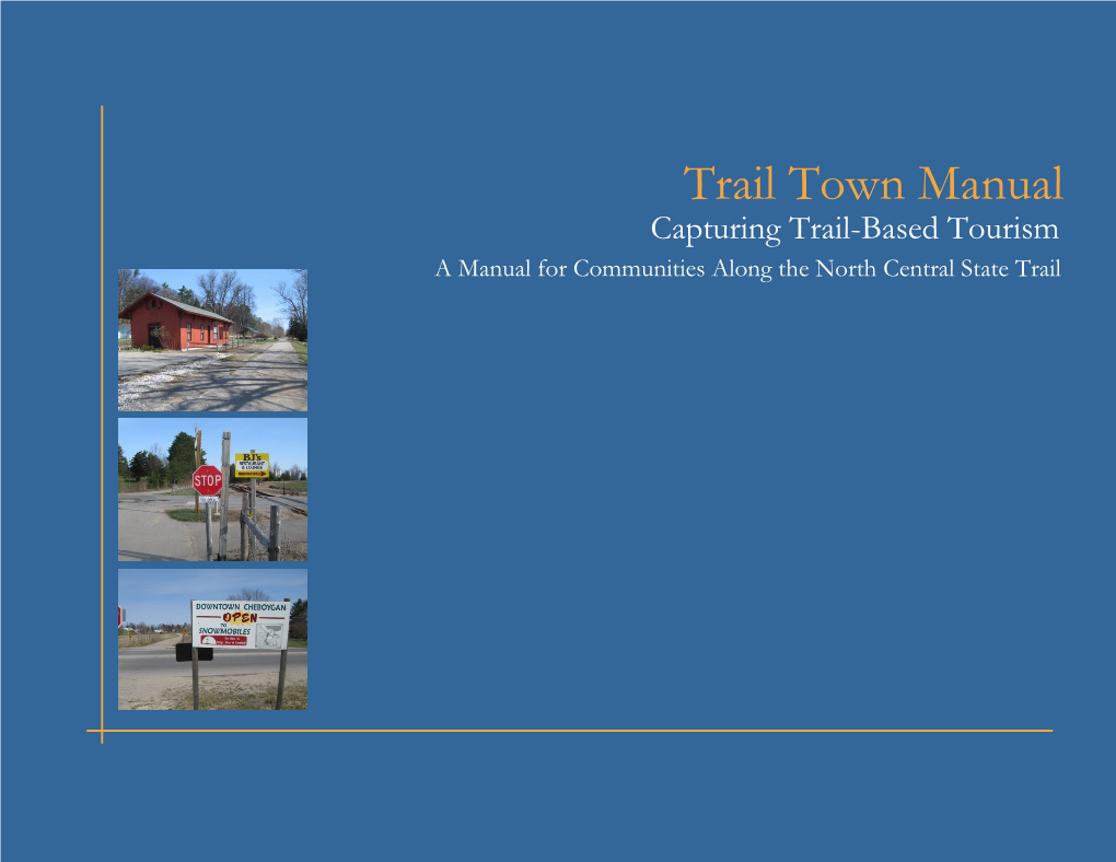 Trail Town Manual for the North Central State Trail