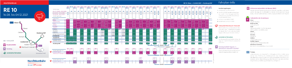 RE 10 10 Krevekleve Kleve › ›› Krefeld Krefeldkrefeld Hbfhbfhbf ›› Duisburgduisburgduisburg Hbfhbf Fahrplan-Info