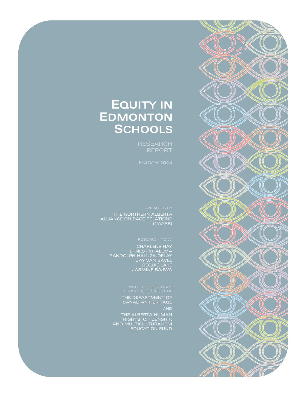 Equity in Edmonton Schools (F