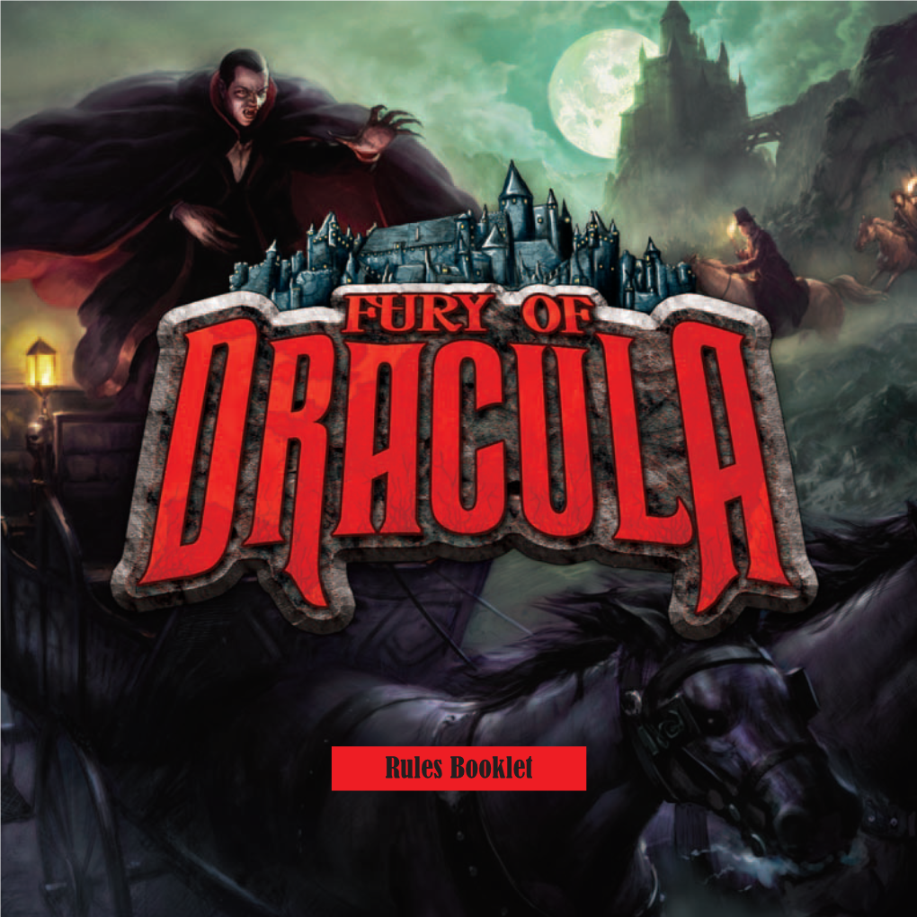 Fury of Dracula Rules