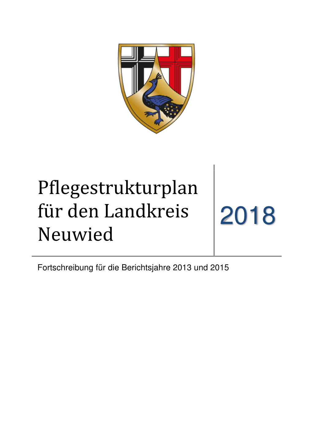 Pflegestrukturplan Für Den Landkreis Neuwied