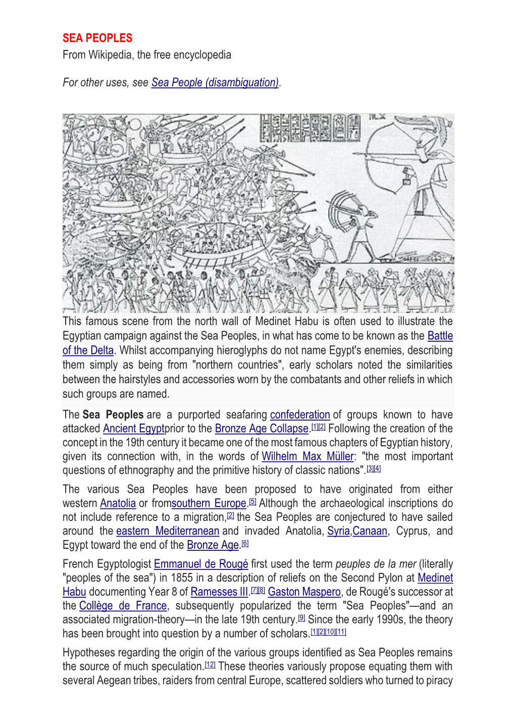 SEA PEOPLES from Wikipedia, the Free Encyclopedia for Other Uses