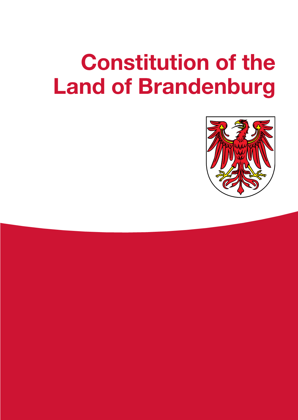 Constitution of the Land of Brandenburg [ PDF , 301.9