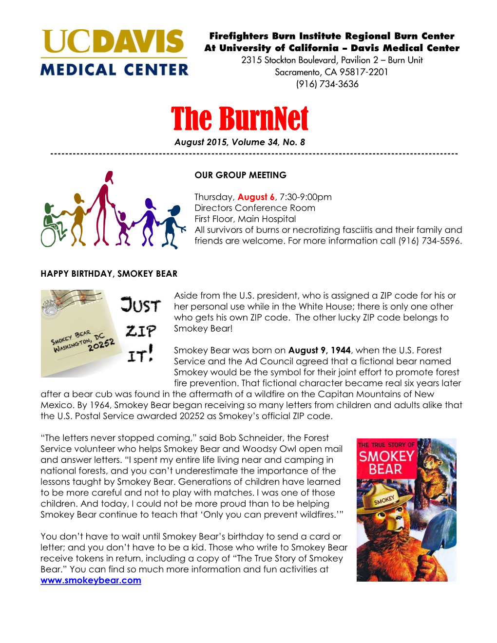 The Burnnet August 2015, Volume 34, No