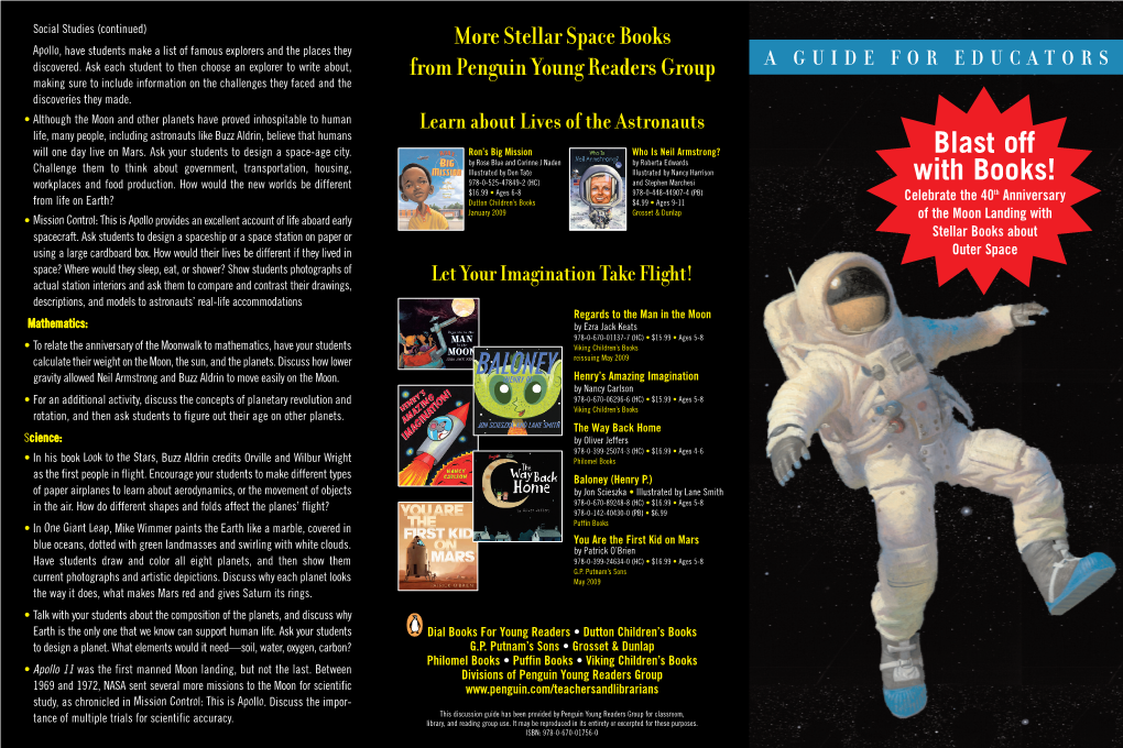 Blast Off with Books!