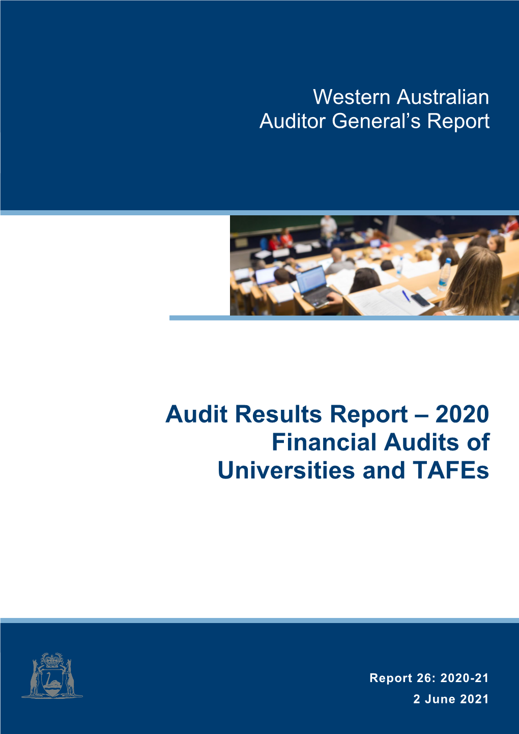 2020 Financial Audits of Universities and Tafes