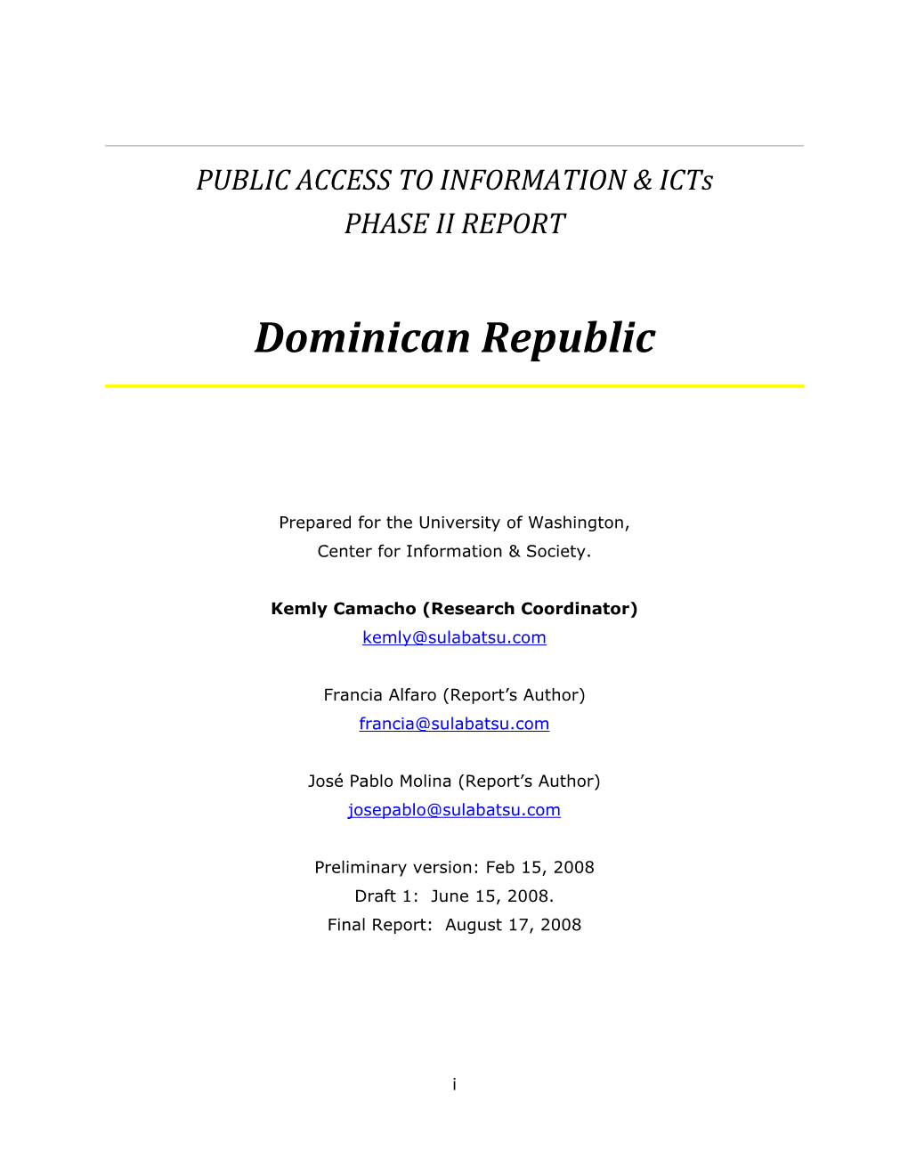 Dominican Republic