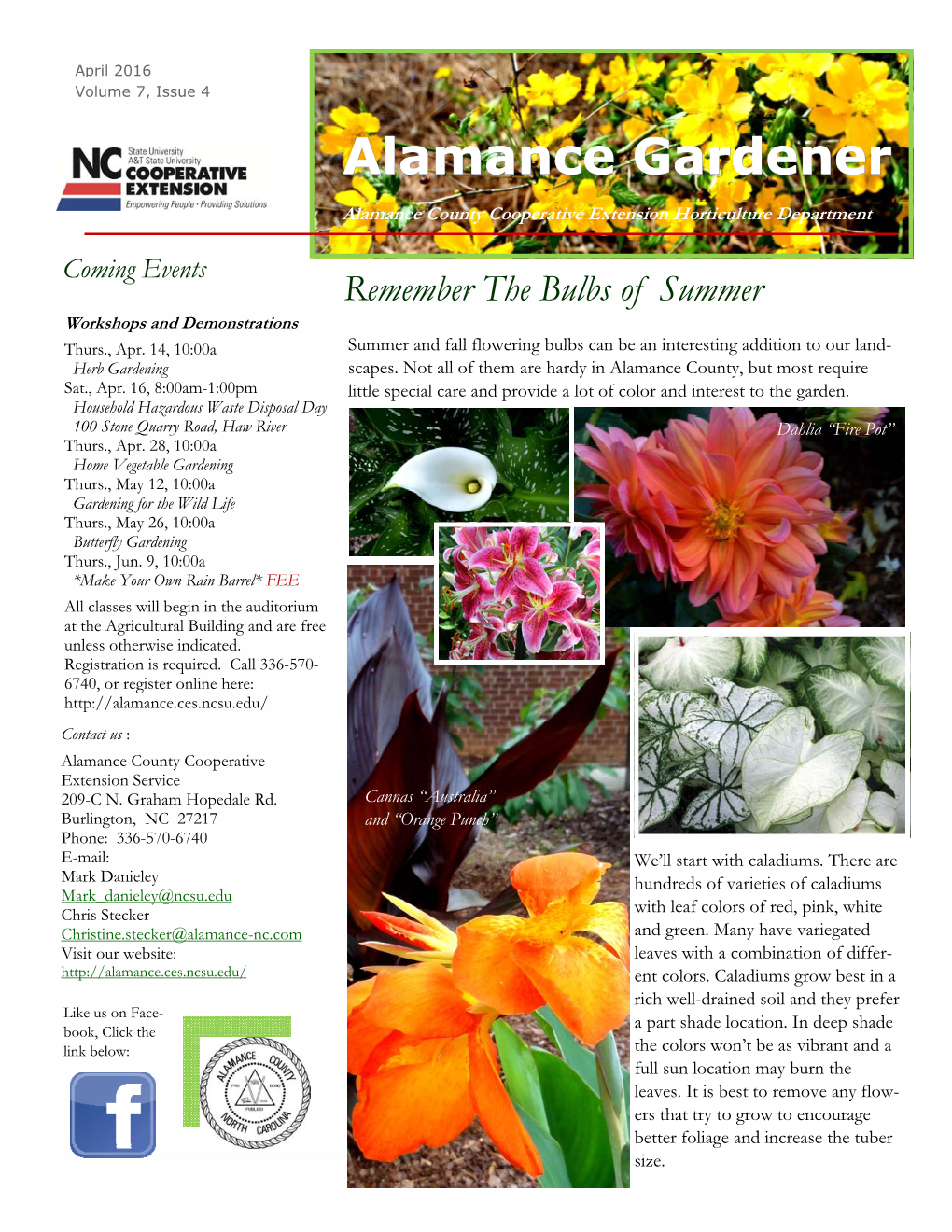 Alamance Gardener APR 2016