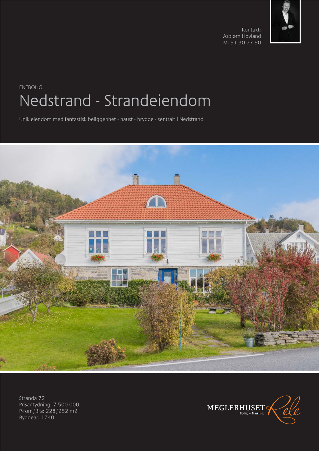 Nedstrand - Strandeiendom