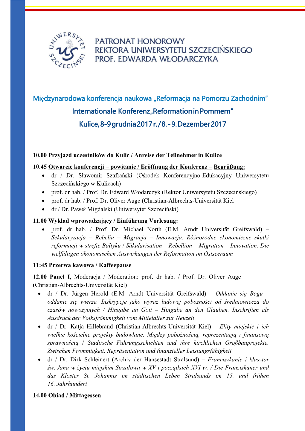 Tagungs-Programm