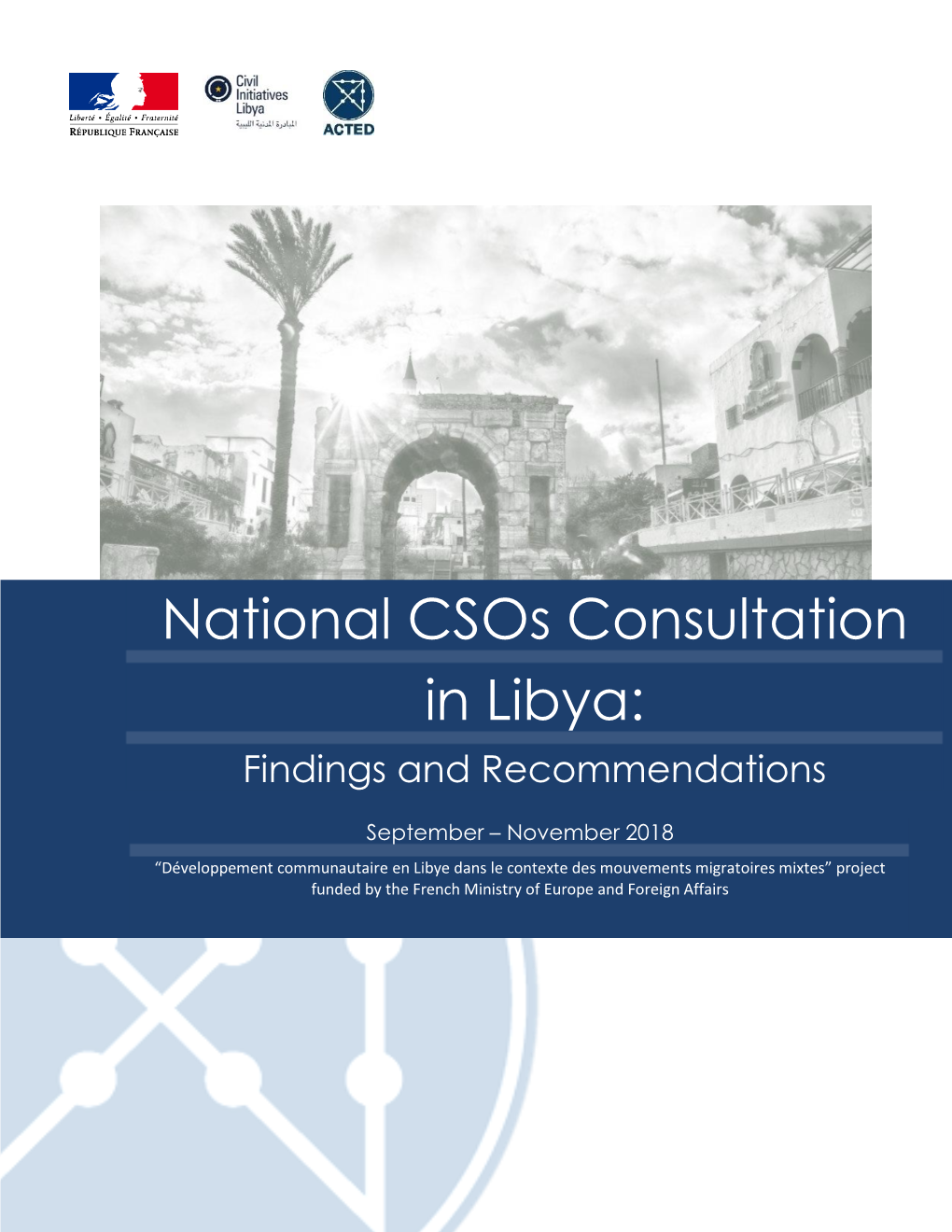 National Csos Consultation in Libya