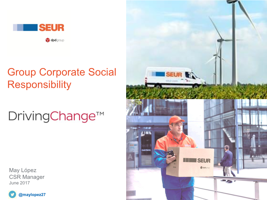 Group Corporate Social Responsibility
