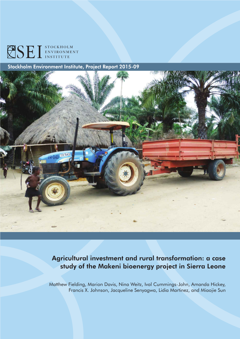 A Case Study of the Makeni Bioenergy Project in Sierra Leone