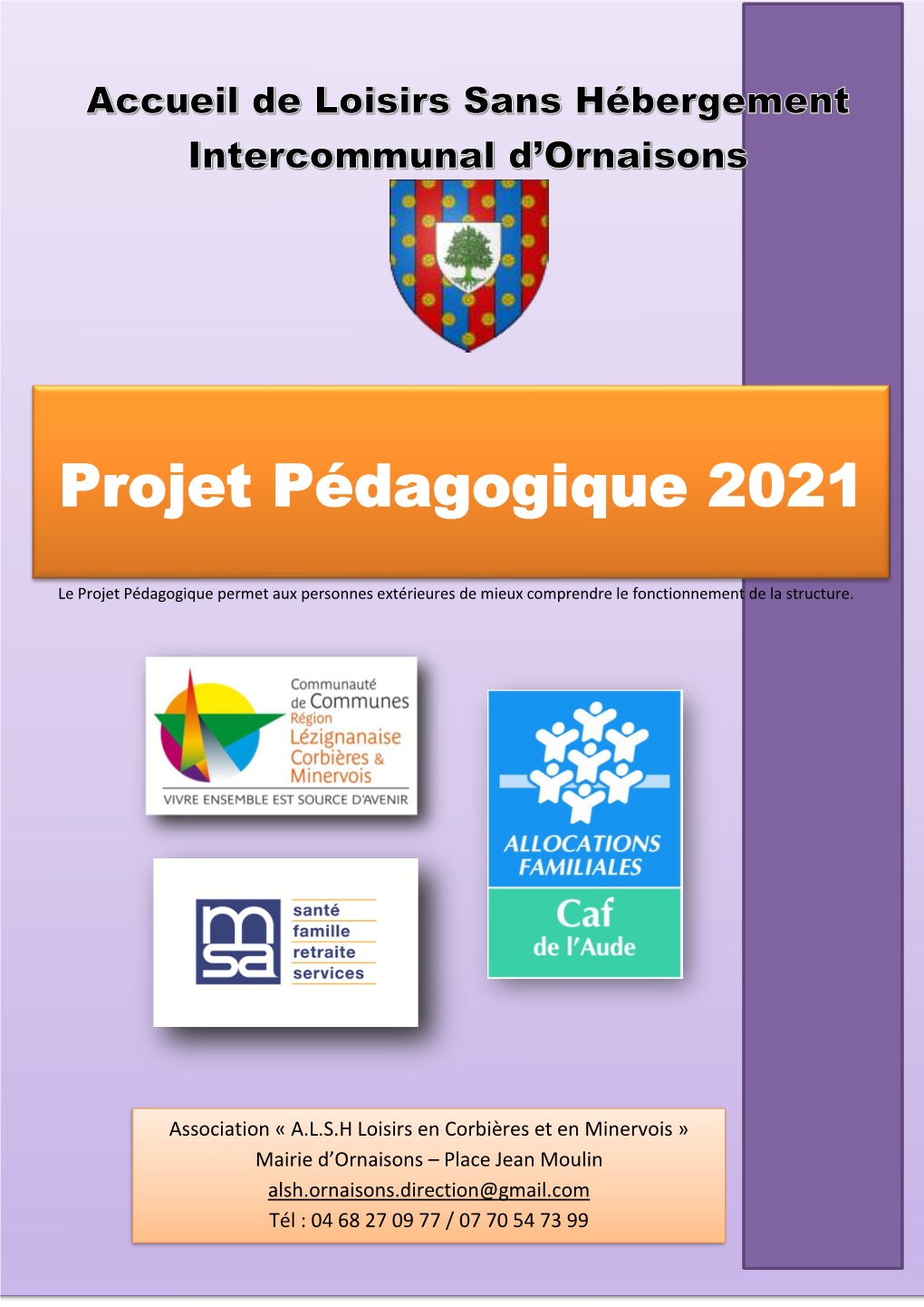 Projet Pédagogique 2021