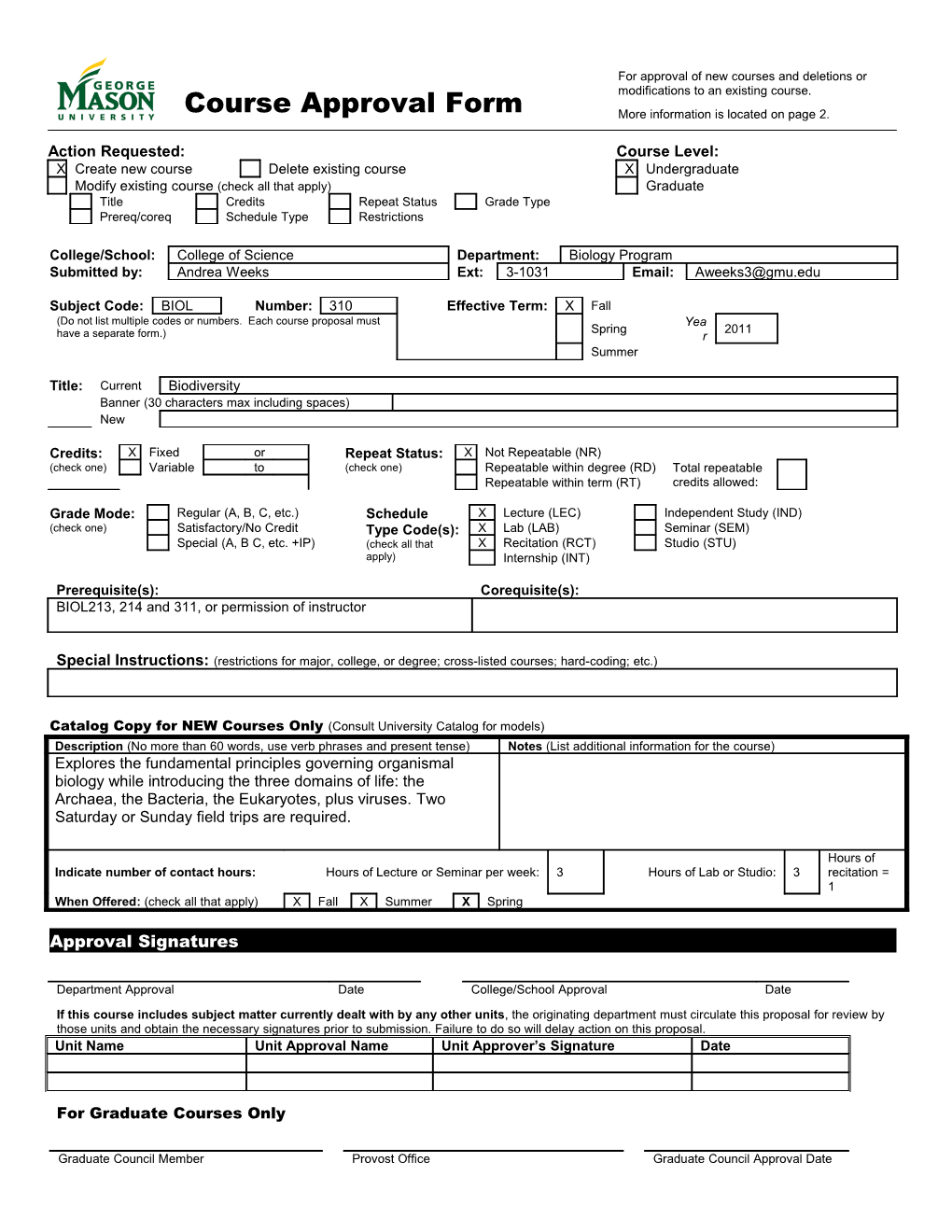 Course Approval Form s4