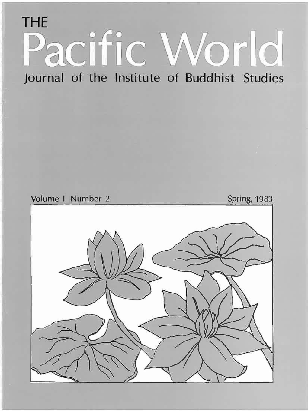 Journal of the Institute of L3uddhist Studies
