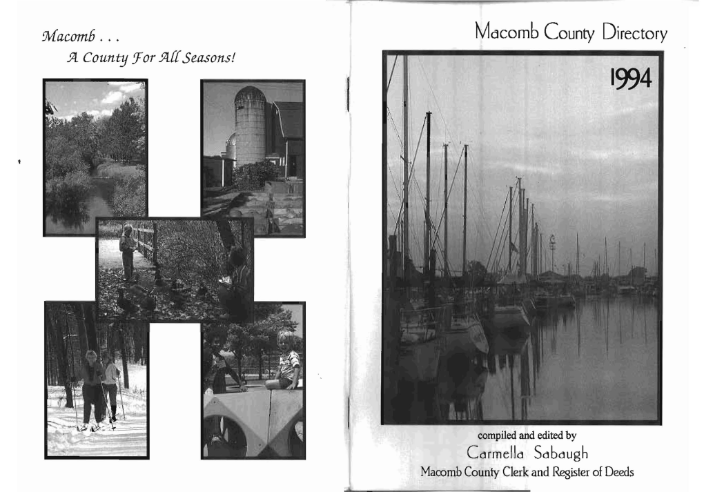 1994 Macomb County (Michigan) Directory