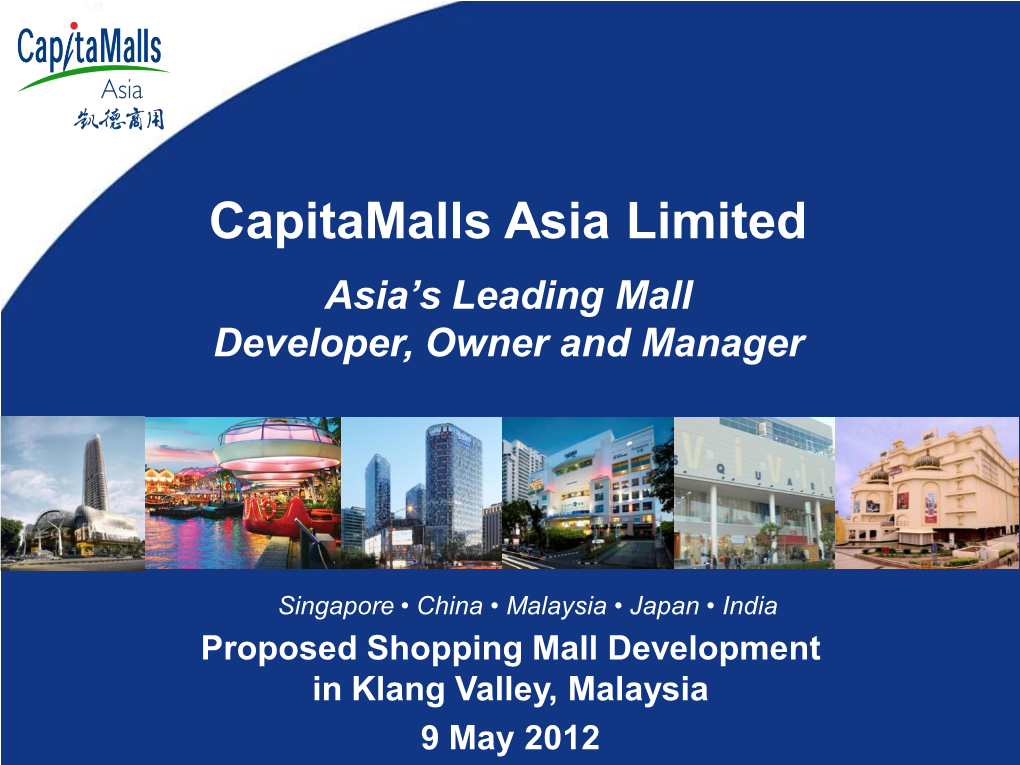 Capitamalls Asia Limited