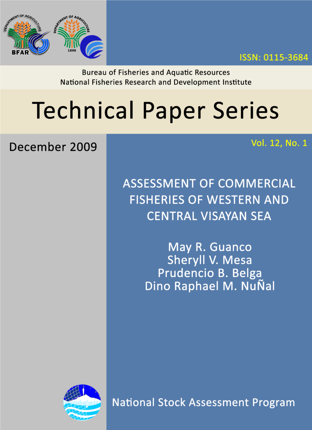 Assessment of Commercial Fisheries of Western and Central Visayan