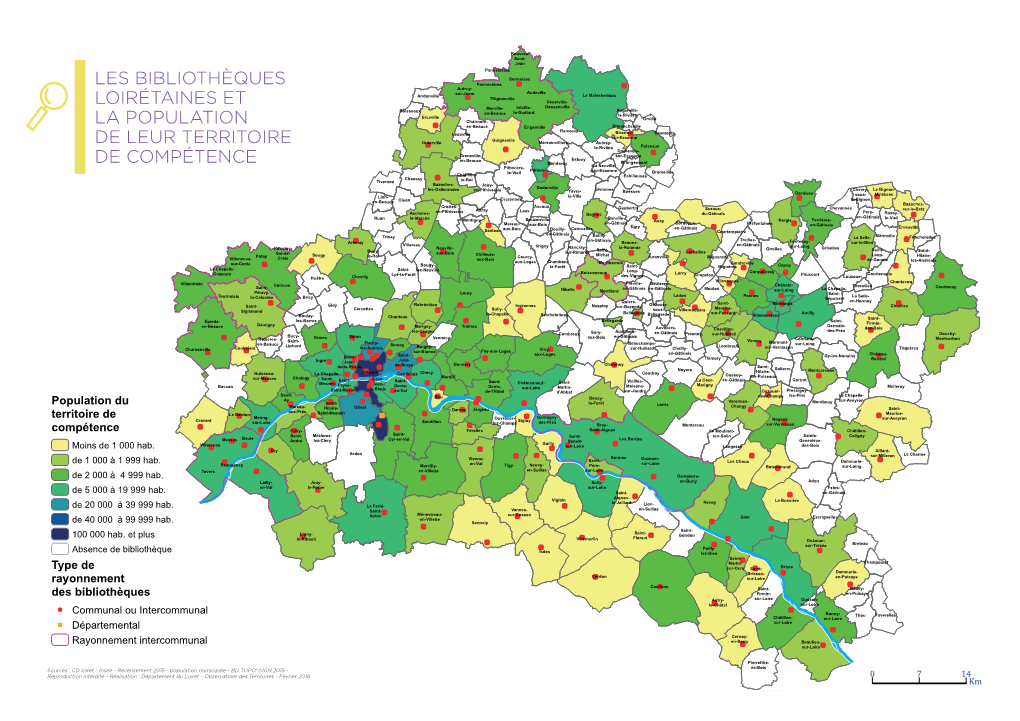 Ree Bibliothèques Loirétaines Et La Population De Leur Territoire De Compétence