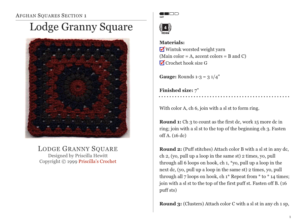 Lodge Granny Square