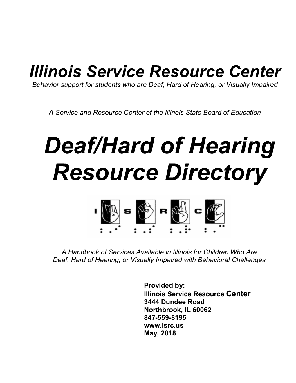 Deaf/Hard of Hearing Resource Directory