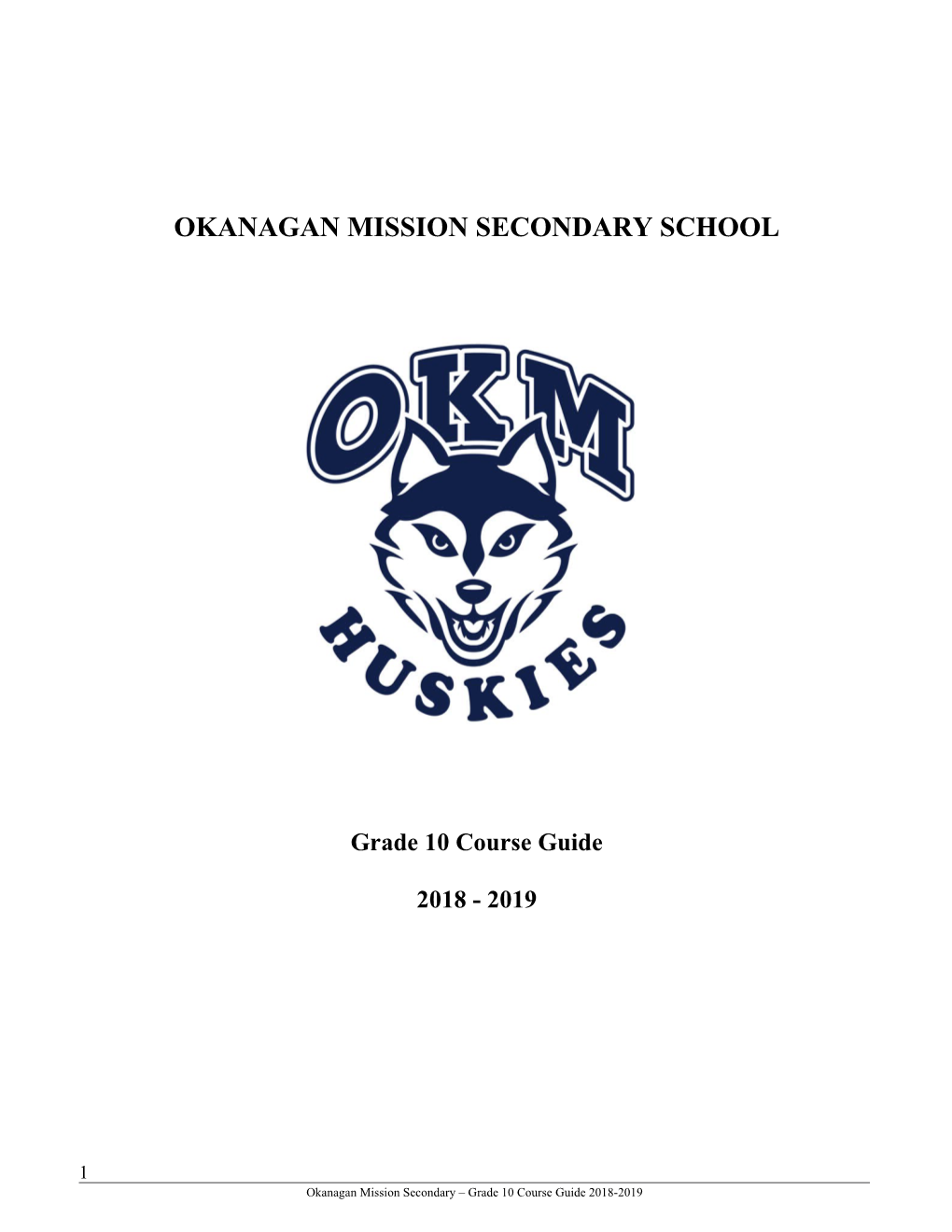 Okanagan Mission Secondary School