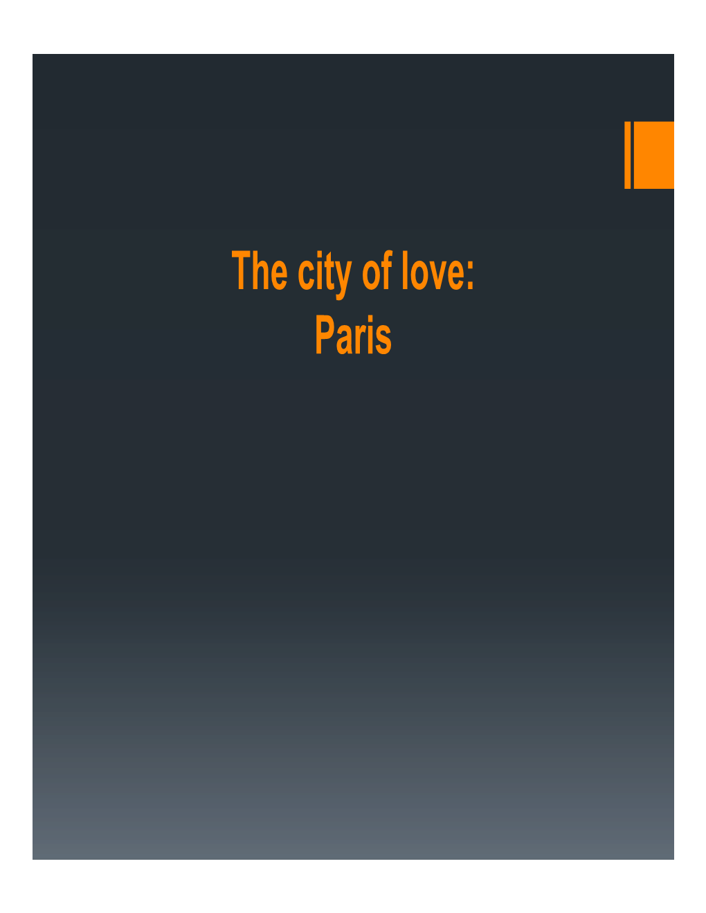 Paris I Believe That in Cinema, There Can Only Be Love Stories