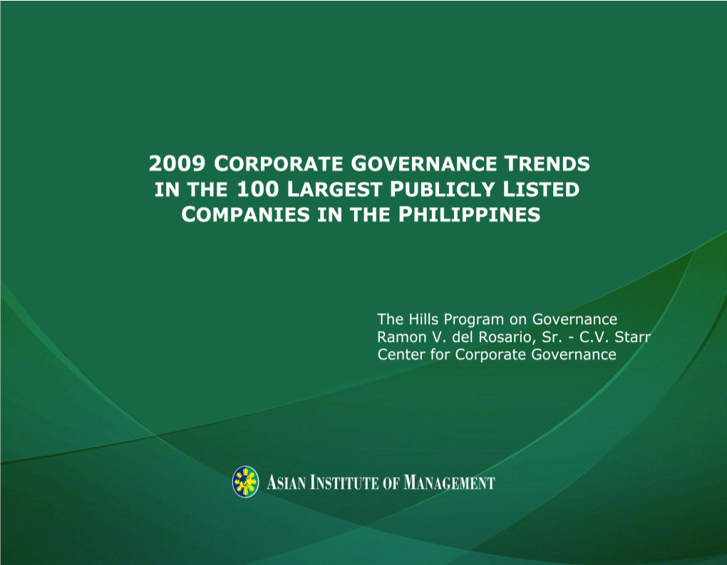 2009 List of Top 100 Companies