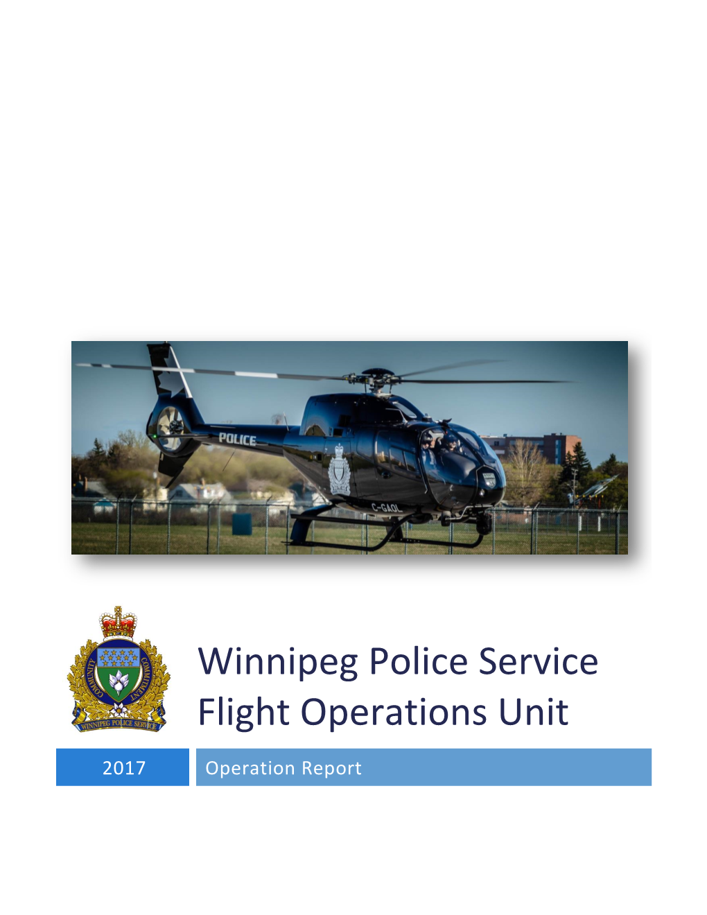 Winnipeg Police Service Flight Operations Unit