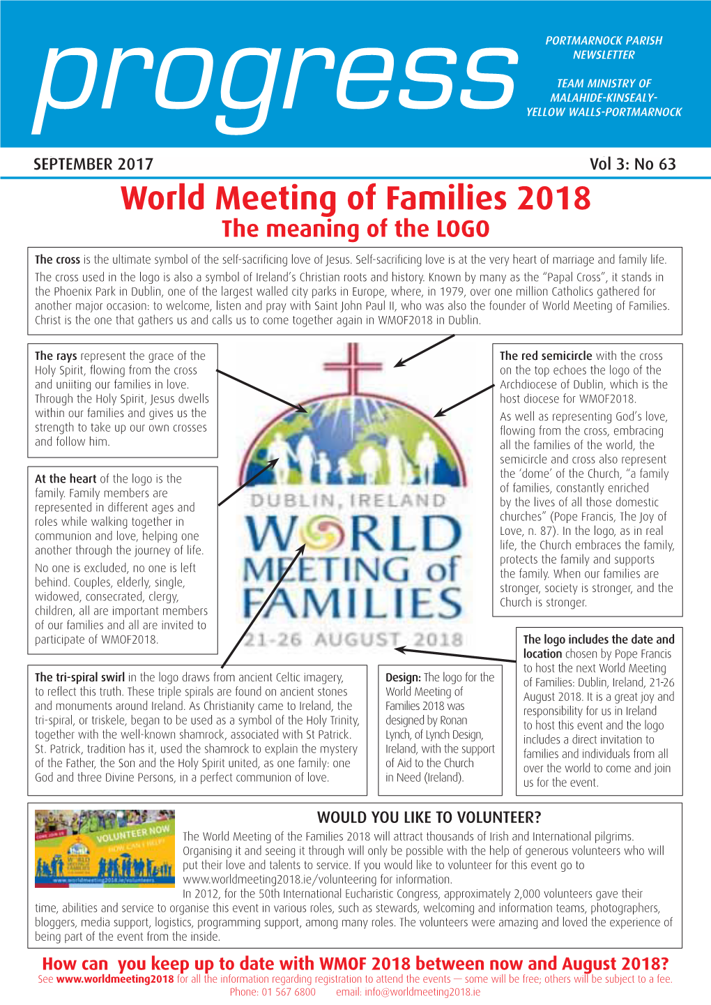 World Meeting of Families 2018 the Meaning of the LOGO