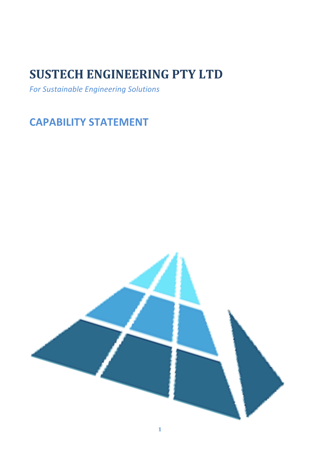 SUSTECH ENGINEERING PTY LTD for Sustainable Engineering Solutions