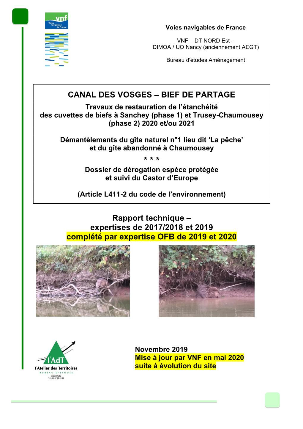 Canal Des Vosges – Bief De Partage