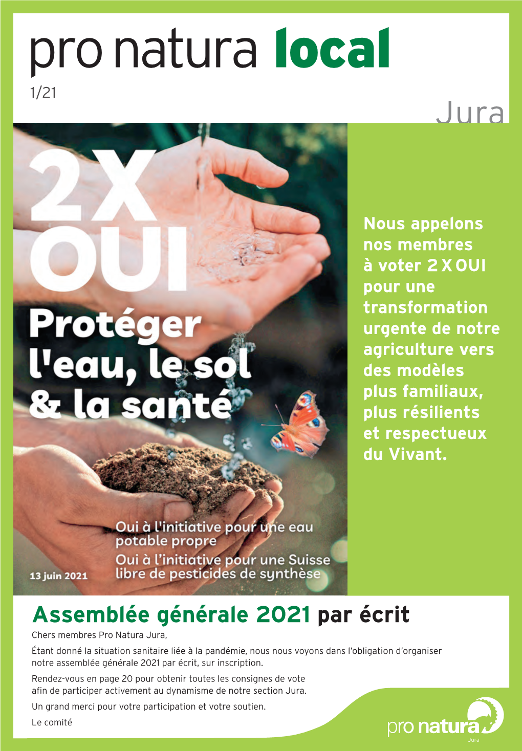 Assemblée Générale 2021 Par Écrit