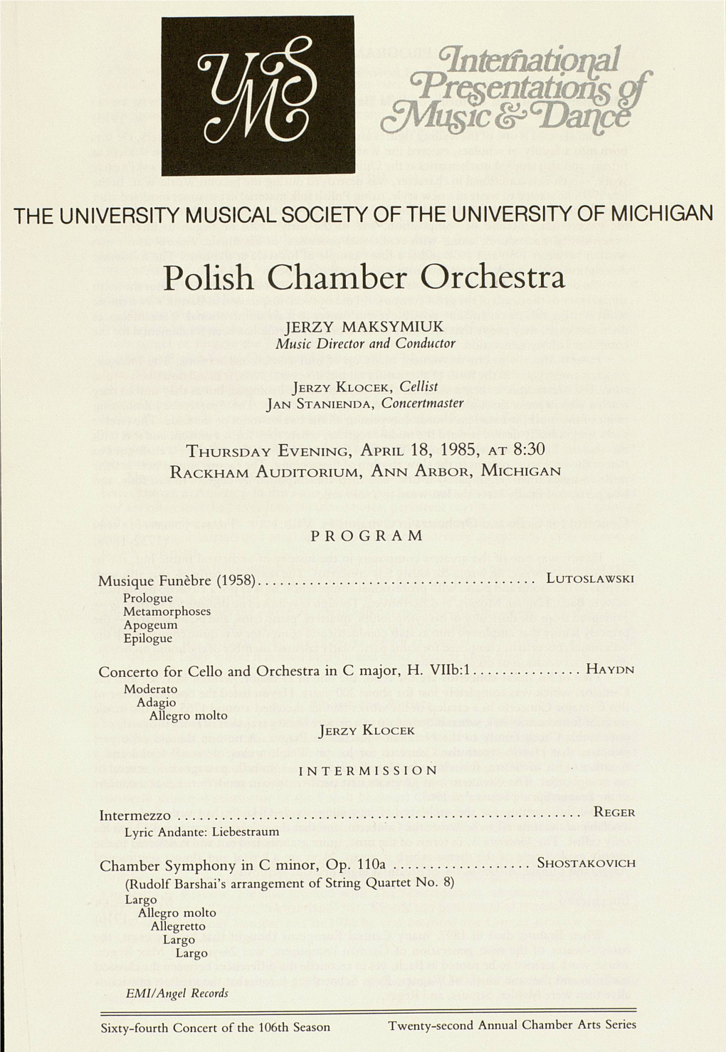 Polish Chamber Orchestra