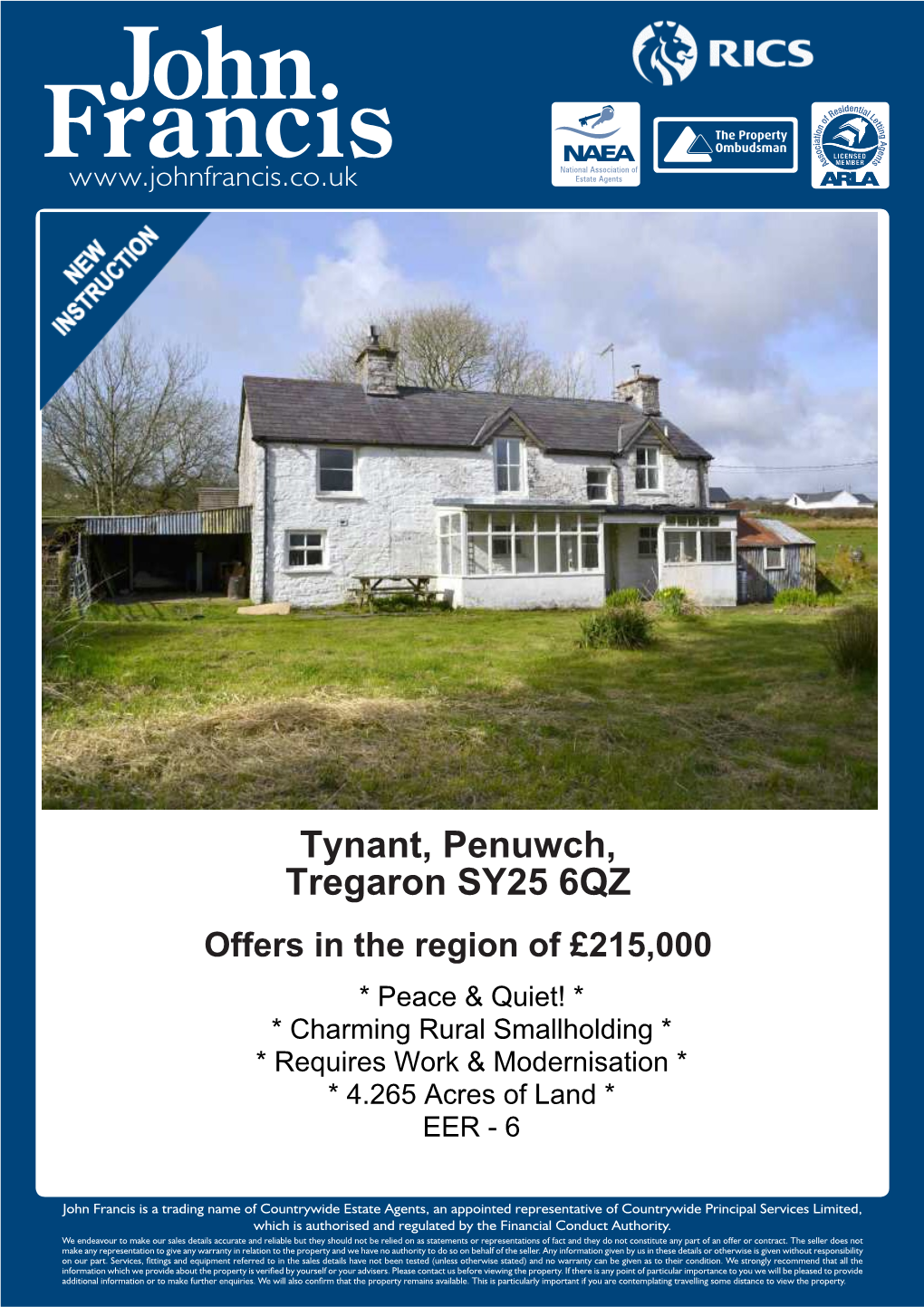 Tynant, Penuwch, Tregaron SY25