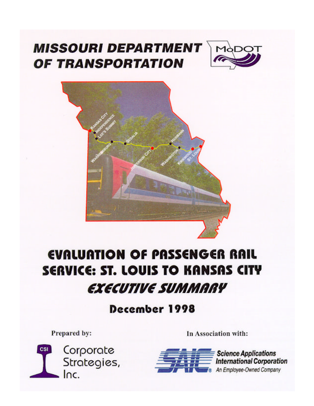 St. Louis Passenger Rail Service