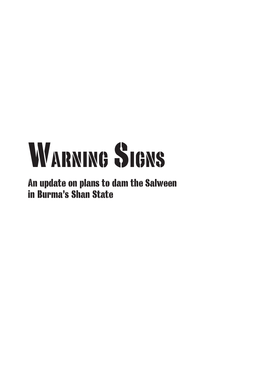 Warning Signs