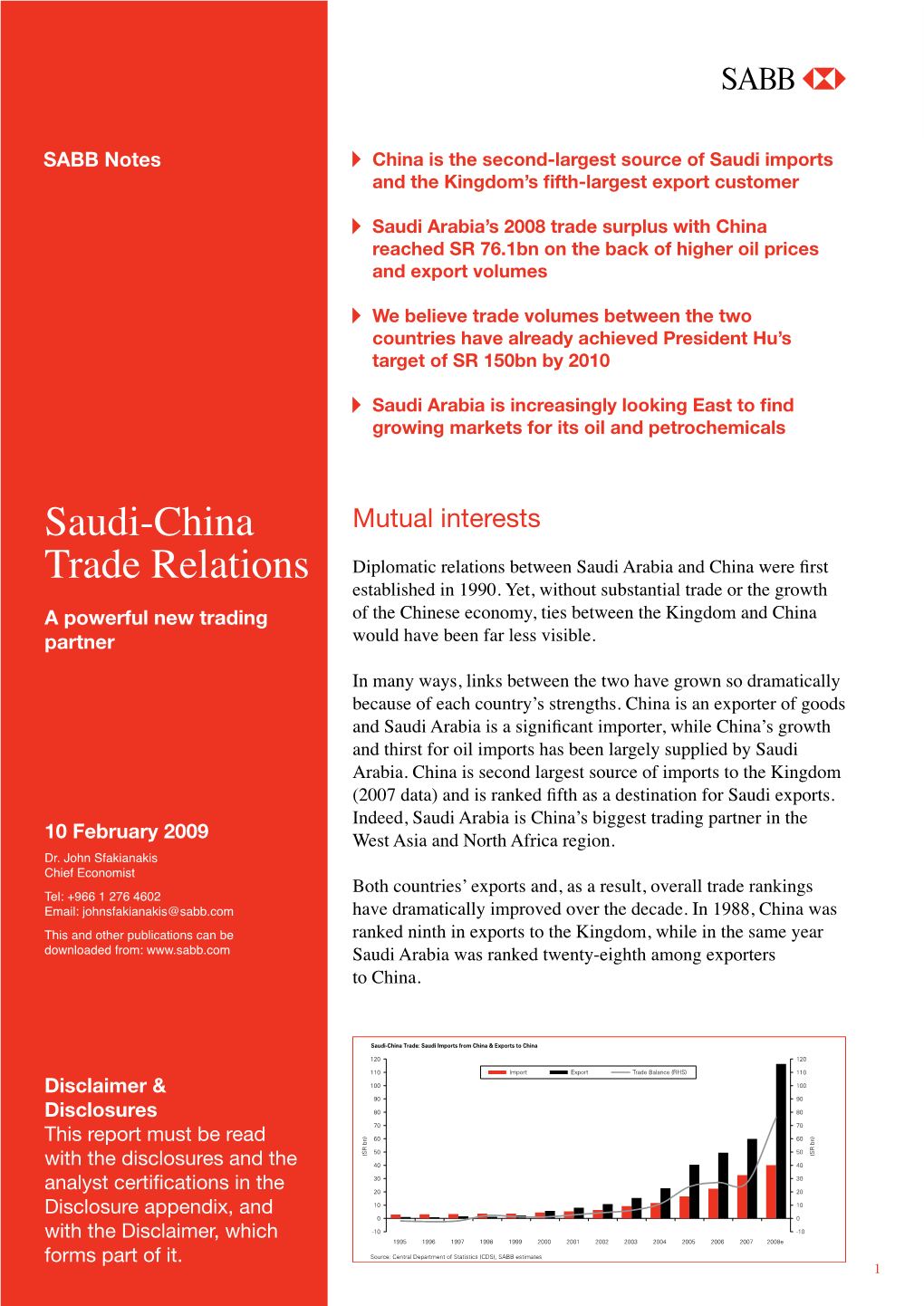 Saudi-China Trade Relations